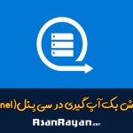 بک آپ گیری در سی پنل